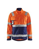 Blåkläder Jack High-Vis 40641811 | High-Vis Oranje/Marineblauw | Maat M - 7330509403402 - thumbnail
