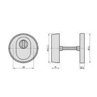 Basi 7530-0308 Veiligheidsrozet - thumbnail