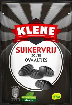 Klene Zoute ovaaltjes suikervrij 110 Gram