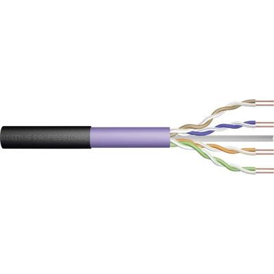 Digitus DK-1613-VH-5-OD Netwerkkabel CAT 5, CAT 6 U/UTP Zwart, Violet 500 m Digitus DK-1613-VH-5-OD Netwerkkabel CAT 5, CAT 6 U/UTP Zwart, Violet 500 m