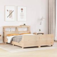 Bedframe zonder matras massief grenenhout 120x200 cm - thumbnail