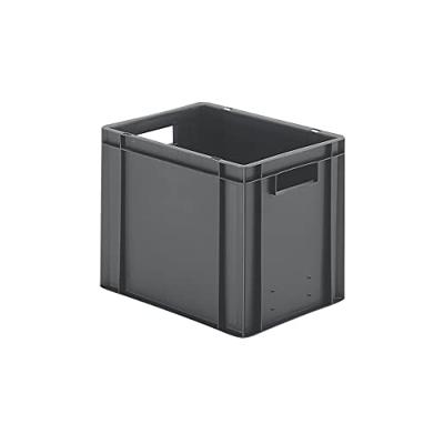 LA-KA-PE Transportstapelbak | L400xB300xH320mm | grijs PP handgreepopening | zijwanden gesloten | 1 stuk - TK400/320-0 GRAU TK400/320-0 GRAU LA-KA-PE Transportstapelbak | L400xB300xH320mm | grijs PP handgreepopening | zijwanden gesloten | 1 stuk - TK400/320-0 GRAU TK400/320-0 GRAU