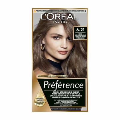 Preference 6.21 Zurich zeer licht koel bruin 1 Sachets Preference 6.21 Zurich zeer licht koel bruin 1 Sachets