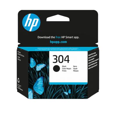 HP 304 Inktcartridge Origineel Zwart N9K06AE Inkt