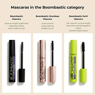 Gosh Boombastic Crazy Volume Mascara 13ml 001 Extreme Black