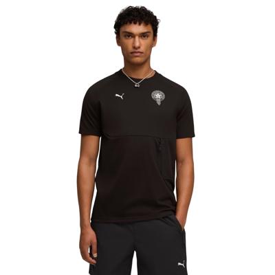 PUMA Marokko Pumatech T-Shirt 2026-2028 Zwart Wit