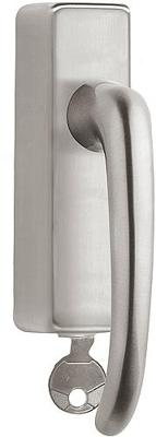 Formani TIMELESS 1922-DKLOCK draaikiepgarnituur afsluitbaar linksdraaiend - mat nikkel