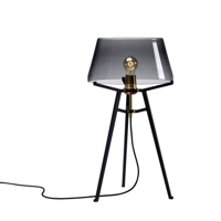 Tonone Ella Tafellamp - Zwart - Grijs - thumbnail