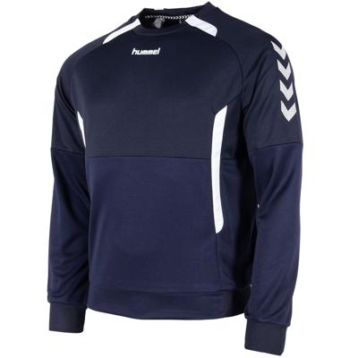 hummel Authentic Trainingstrui Kids Donkerblauw Wit hummel Authentic Trainingstrui Kids Donkerblauw Wit