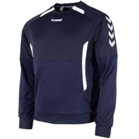 hummel Authentic Trainingstrui Kids Donkerblauw Wit - thumbnail