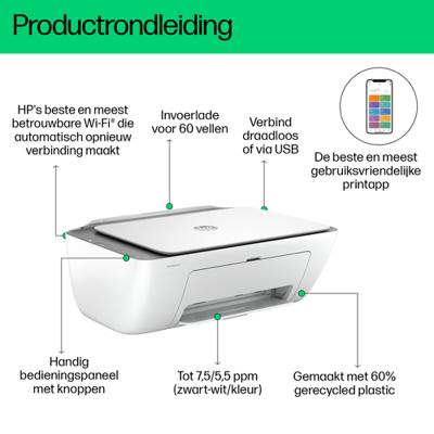 Multifunctional inktjet hp deskjet 2820e