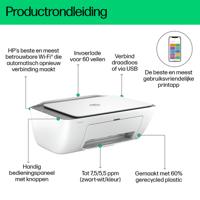 Multifunctional inktjet hp deskjet 2820e - thumbnail