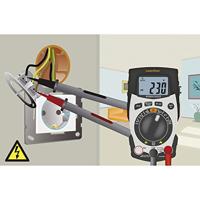 Laserliner Pocket XP Multimeter Digitaal CAT III 600 V, CAT IV 600 V Weergave (counts): 4000 - thumbnail