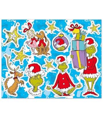 Totum raamstickers xl grinch