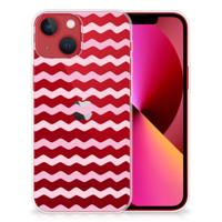 Apple iPhone 13 | TPU bumper | Waves Roze - thumbnail