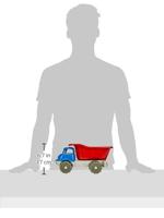 Androni Emmerset met kiepwagen gerecycled plastic, 6dlg. - thumbnail