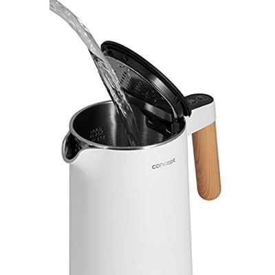 Roestvrijstalen waterkoker Wit 1,5 l Zout & Peper Concept RK3300