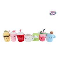 Fluffy Menu pluche drankje 9-13cm - thumbnail