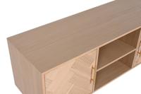 Tv-meubel Home ESPRIT Natuurlijk Paulownia hout Hout MDF 120 x 40 x 60 cm - thumbnail