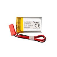 Akyga LP502030 Accupack Batterijgrootte: Speciaal LiPo 3.7 V 250 mAh - thumbnail
