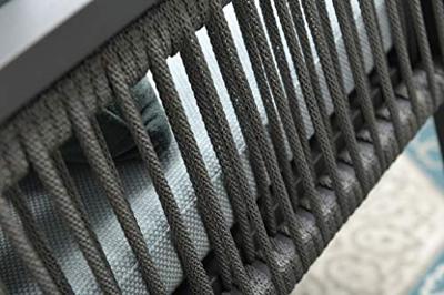 Garden Impressions Brendon lounge dining set 4-delig L - mint grijs