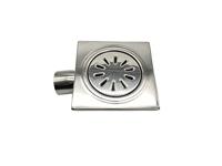 Doucheput BWS RVS 150x150mm Zijuitlaat - thumbnail