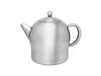 Bredemeijer Santhee Enkele theepot 2000 ml Zilver - thumbnail