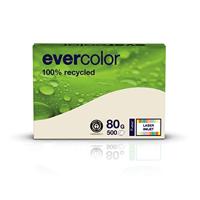 Clairefontaine Evercolor, gekleurd gerecycleerd papier, A4, 80 g, 500 vel, ivoor - thumbnail