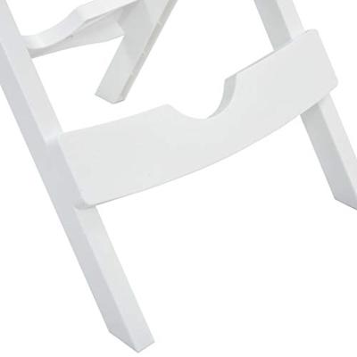vidaXL Tuintafel inklapbaar 45,5x38,5x50 cm wit vidaXL Tuintafel inklapbaar 45,5x38,5x50 cm wit