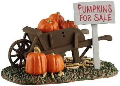 Pumpkins For Sale 5x10x16 cm Halloween LEMAX - Lemax Pumpkins For Sale 5x10x16 cm Halloween LEMAX - Lemax