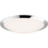 LED Plafondlamp - Badkamerlamp - Trion Hambert - 18.5W - Natuurlijk Wit 4000K - Spatwaterdicht IP44 - Rond - Mat Chroom - Kunststof - thumbnail