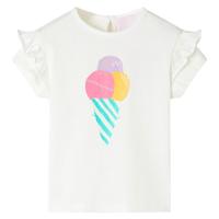 VidaXL Kindershirt 104 ecru - thumbnail