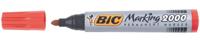 Bic permanent marker 2000-2300 rood, schrijfbreedte 1,7 mm, ronde punt - thumbnail