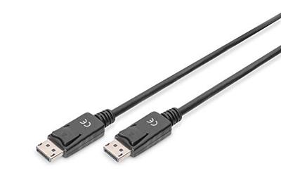 Digitus AK-340100-010-S DisplayPort-kabel DisplayPort Aansluitkabel DisplayPort-stekker, DisplayPort-stekker 1.00 m Zwart - thumbnail