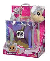 Simba Chi chi love shimmer knuffelhond in tas - thumbnail