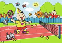 Studio 100 Bumba puzzel - tennis, 6st. - thumbnail