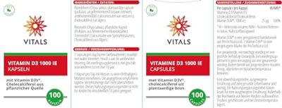 Vitamine D3 1000 IE