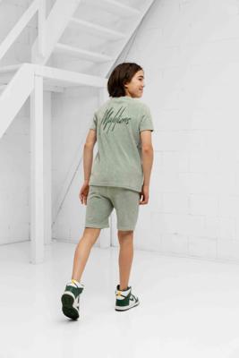 Malelions Signature Towelling Zomerset Kids Lichtgroen - Maat 164 - Kleur: Lichtgroen | Soccerfanshop