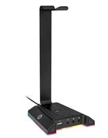 My Wall HK2L Koptelefoonstandaard Geschikt voor (koptelefoon): On Ear koptelefoon, Over Ear koptelefoon Zwart, RGB - thumbnail