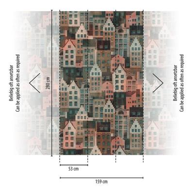 Livingwalls Metropolitan Stories. Travel Stories - Bont - Architektur - 391822