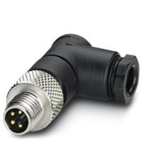 Phoenix Contact 1554209 Sensor/actuator connector, niet geassembleerd M8 Aantal polen (sensoren): 4 Stekker, haaks 1 stuk(s) Piece - thumbnail