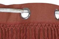 Gordijn Home ESPRIT Terra cotta 140 x 260 x 260 cm - thumbnail