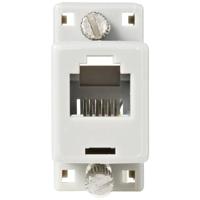 TRU COMPONENTS D-sub adapter D-sub stekker 9-polig - RJ12-bus 1 stuk(s) - thumbnail