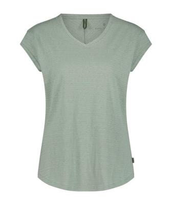 Royal Robbins Vacationer V-Nk S/S Shirt Dames Sage Leaf Str M