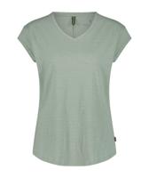 Royal Robbins Vacationer V-Nk S/S Shirt Dames Sage Leaf Str M - thumbnail