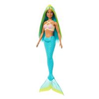 Mattel Barbie a touch of magic modepop zeemeermin blauw - thumbnail