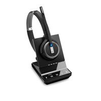 EPOS IMPACT SDW 5066T On Ear headset Draadloos, DECT Stereo Zwart Noise Cancelling, Ruisonderdrukking (microfoon) Telefoon - thumbnail
