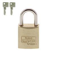 Burg Wächter 2951 Hangslot 15.00 mm Verschillend sluitend Messing Sleutelslot - thumbnail