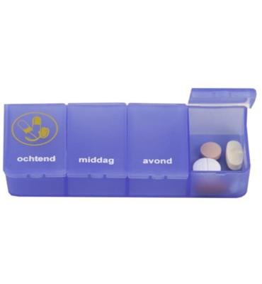 Able 2 Pillendoos 1 dag 4 vaks blauw NL 1 Stuks Able 2 Pillendoos 1 dag 4 vaks blauw NL 1 Stuks