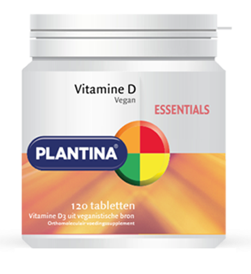 Plantina Vitamine D 400 IE 120 Tabletten